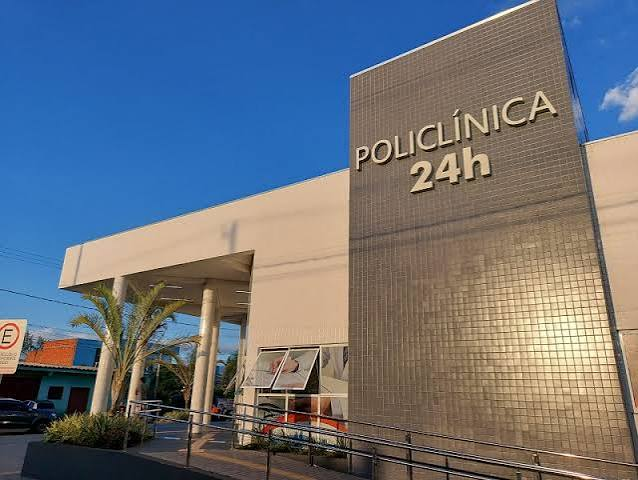 Fachada do Policlínica Prefeitura